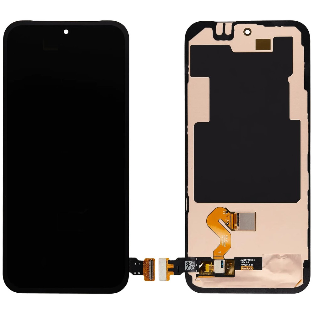 OLED Assembly with Frame (With Fingerprint Sensor) For Google Pixel 9 Pro XL