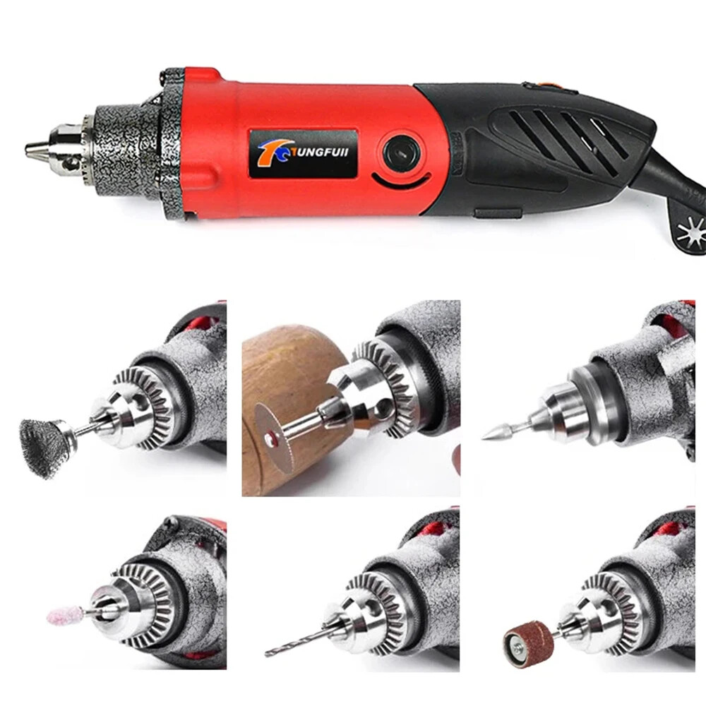 Engraving Drill Electric 220V Handheld Drill Mini Drill Tools Variable Speed New