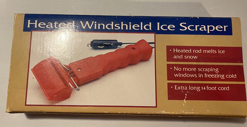 Heated Windshield Ice Scraper TESTED