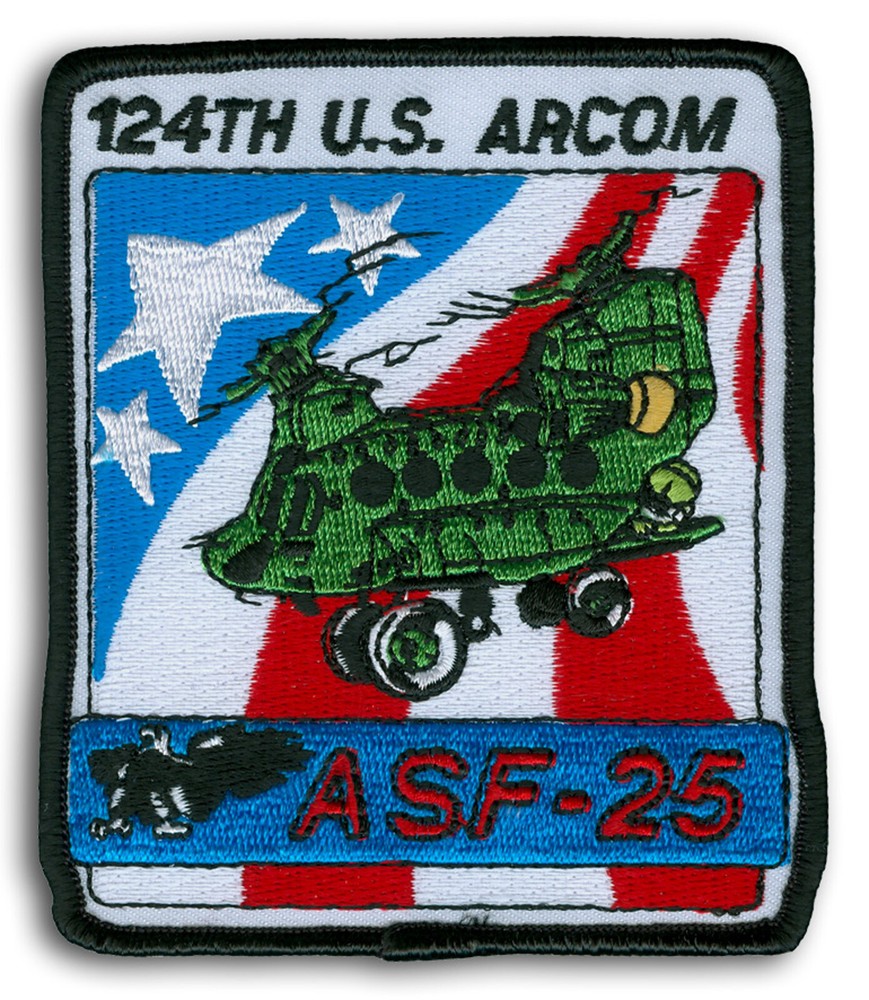 US Army 124th ARCOM Army Reserve Command ASF-25