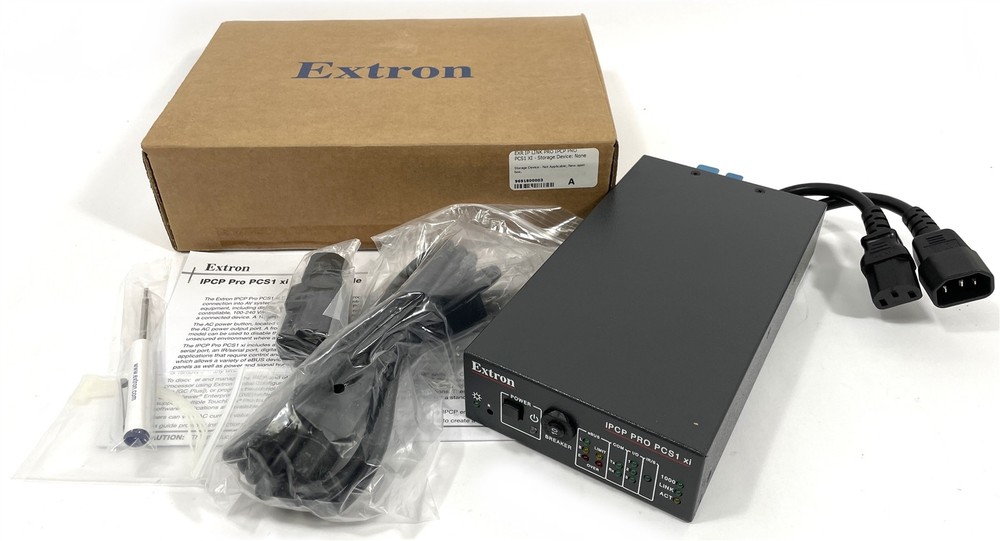 Open Box Extron IPCP Pro PCS1 xi Power & Device Control Processor 60-1910-01