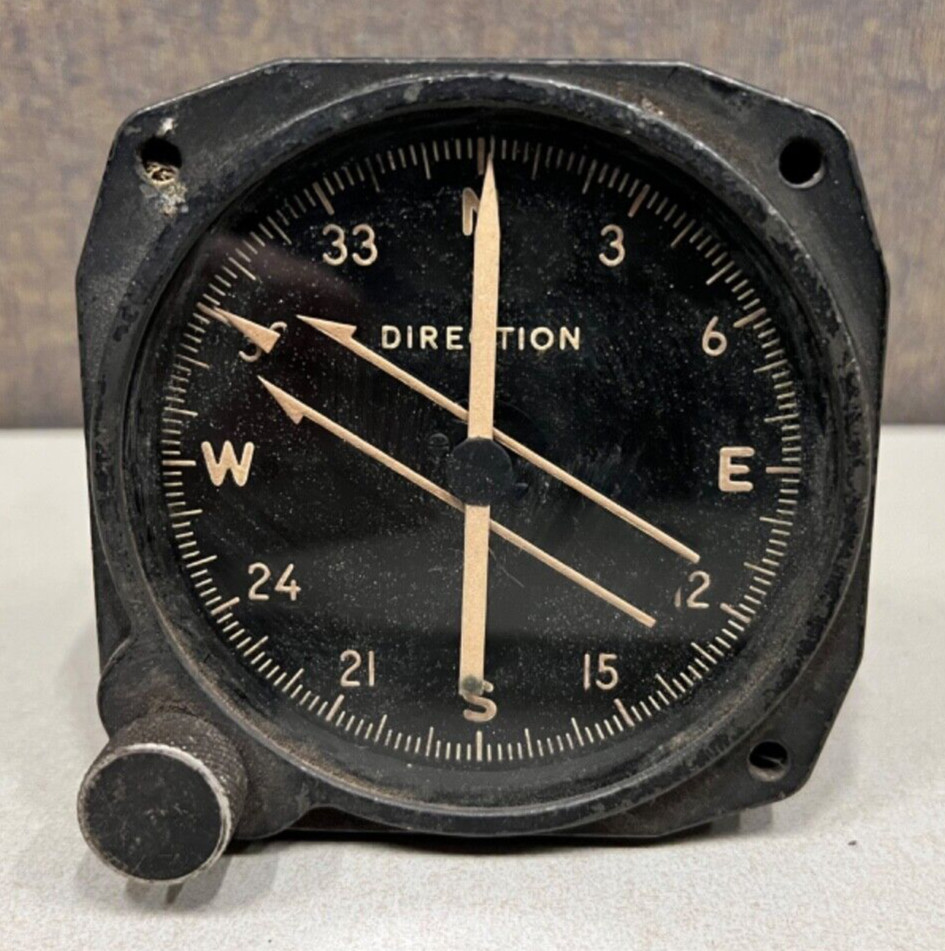 VTG US Navy Bendix Eclipse-Pioneer Manesyn Remote Indicating Compass 10061-1E-BI