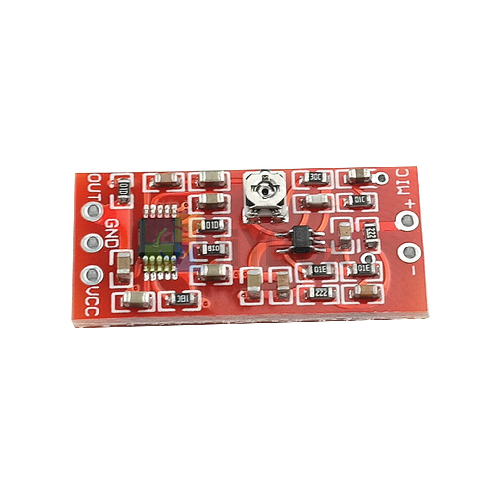 MAX4466 Electret Microphone Preamplifier Module With SSM2167 Voice Compression