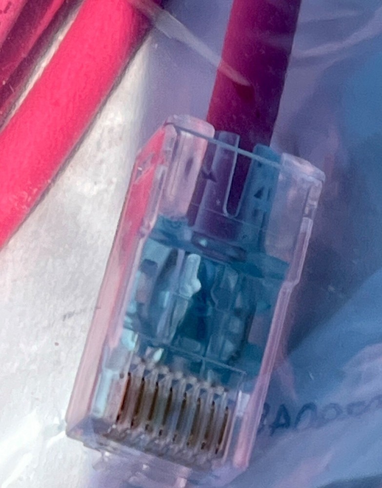 Commscope CO199K2-07F015 MINO6a Red 15ft Patch Cord Cable