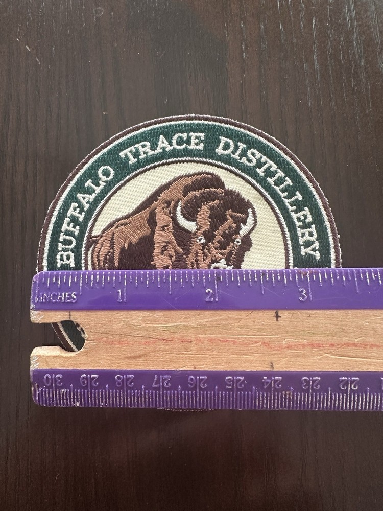 BUFFALO TRACE DISTILLERY BOURBON EMBROIDERED PATCH