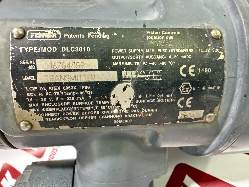 Fisher FIELDVUE DLC3010 Digital Level Controller (Level Transmitter) HART 1 pcs