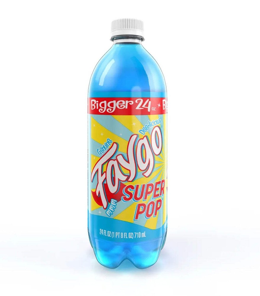 Faygo Super Pop 24 oz Bottle Case