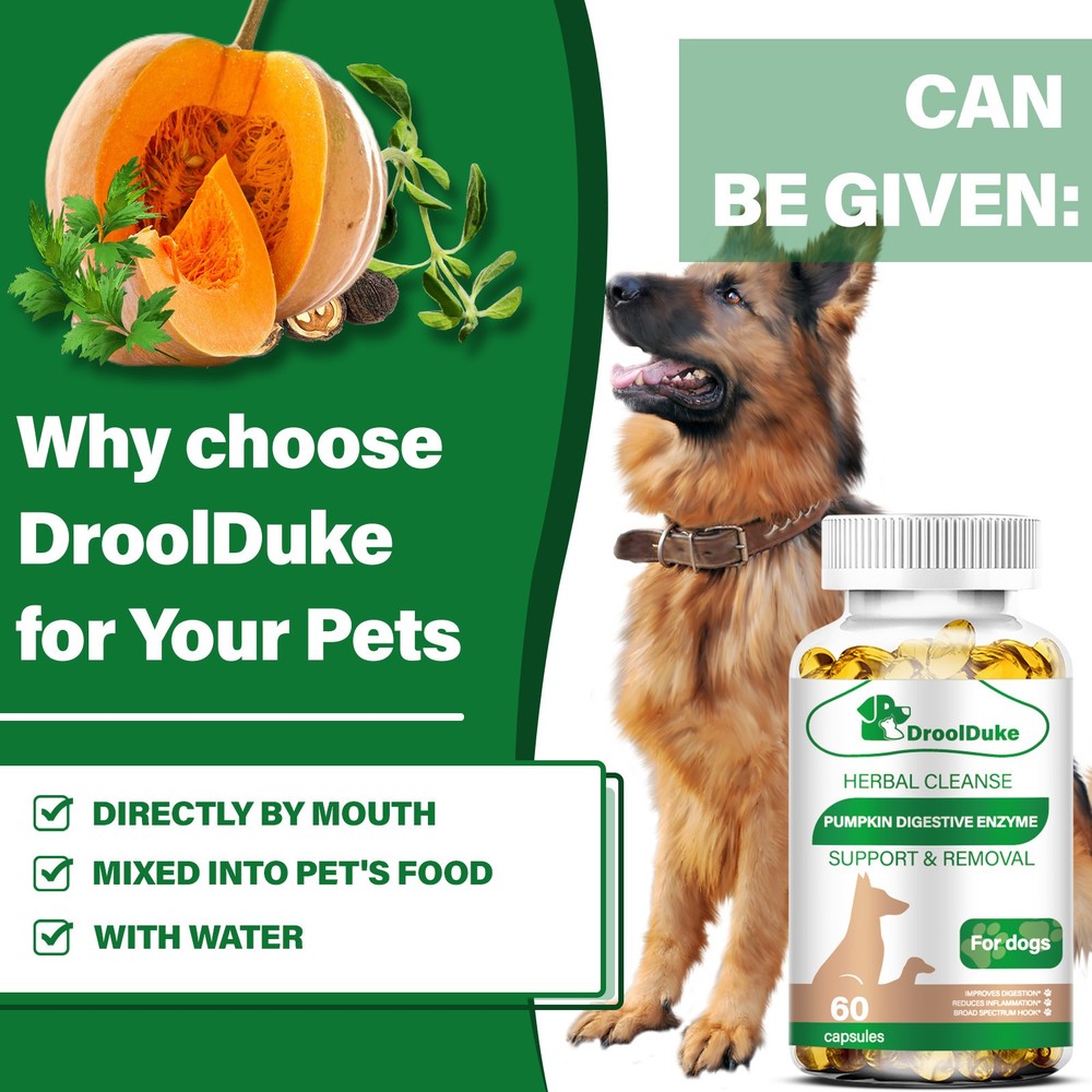Probiotics for Dogs - Gas Support - Constipation Support - Stool Softener