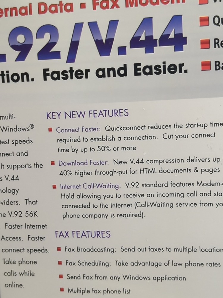 Best Data Windows 56K V.92/V.44 Windows Internal Modem - Smart One Series V.92