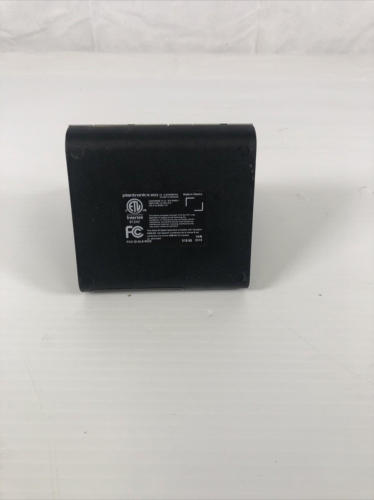 Plantronics W02 Charging Base Intertek 81242 USB DECT 6.0- base only no cords
