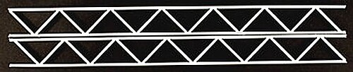 Plastruct Open Web Truss Styrene 1 (2) - Model Scratch Building Plastic