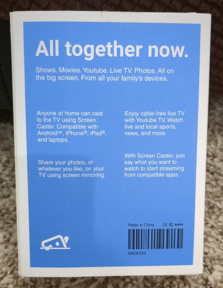 4D TV Buddy Caster Screen Mirroring for Android & iPhone HD Streaming-NIOB