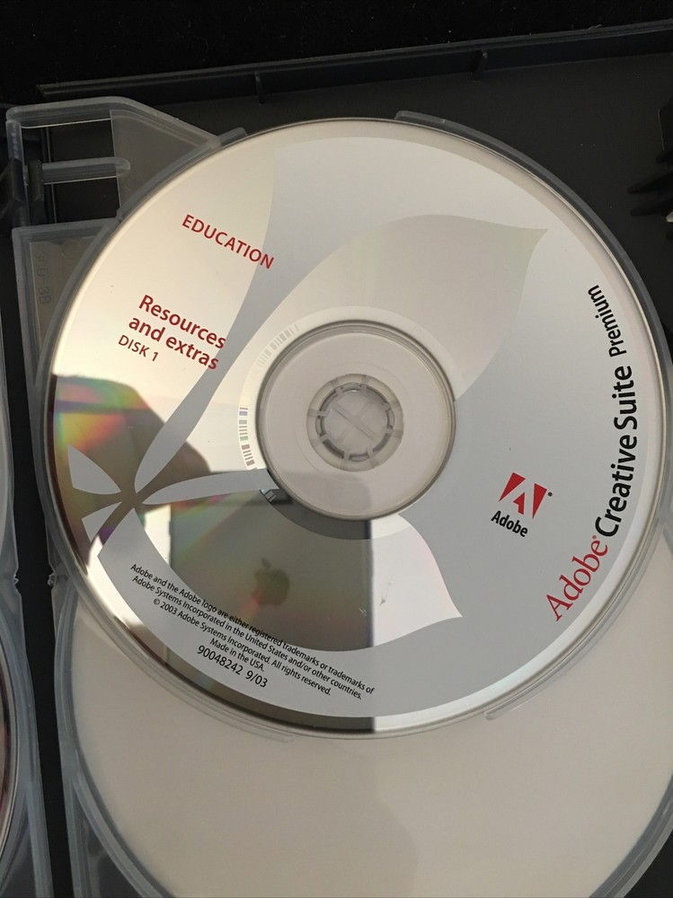 Adobe Creative Suite Premium - Macintosh - Education version ￼Serial Numbers