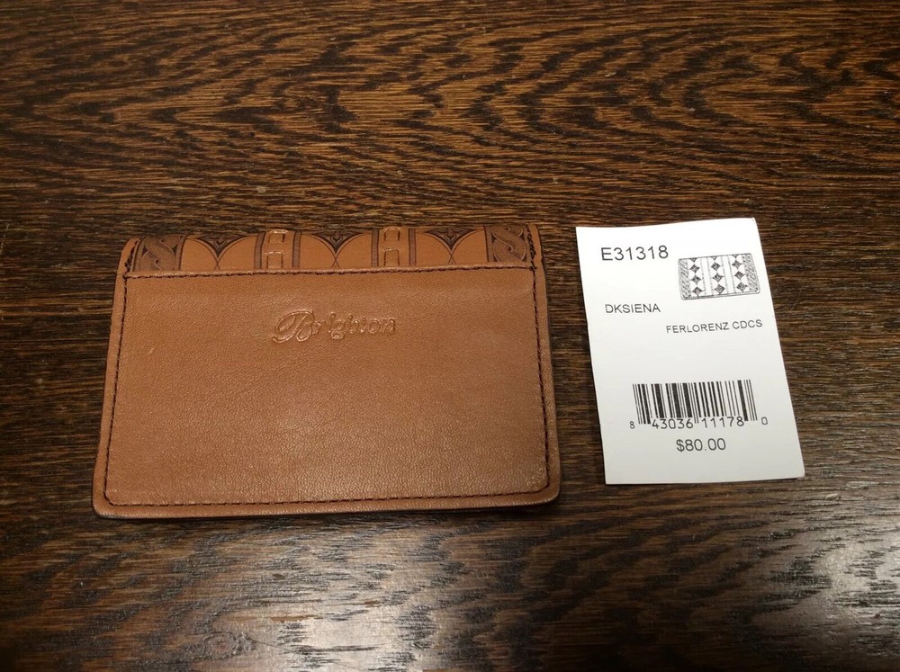 Brighton Ferlorenz Credit Card Holder