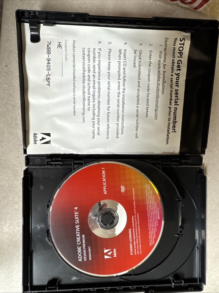 Adobe Creative Suite 4 Design Premium (Retail) - Full Version for Windows...