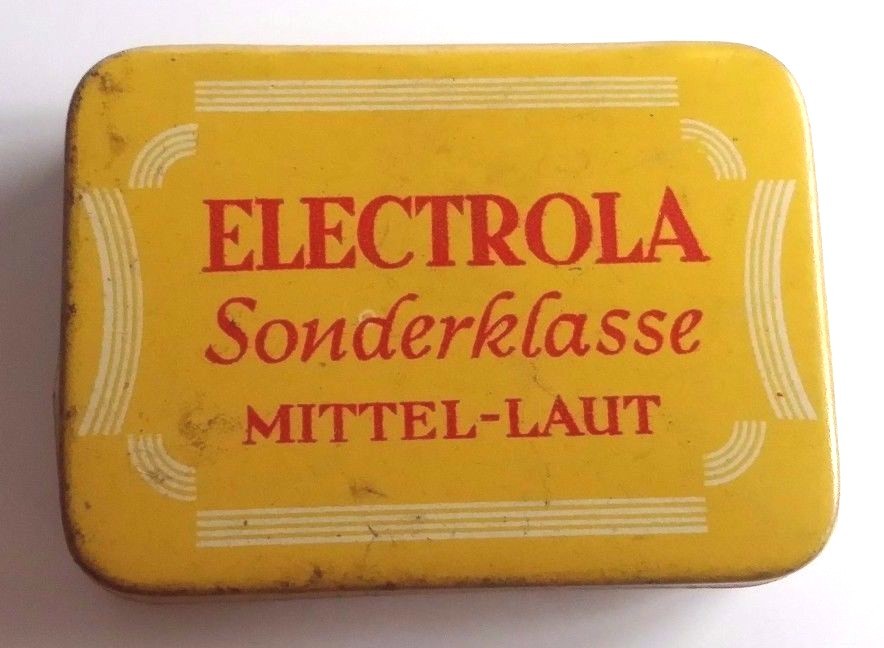 PG058 - Gramophone ELECTROL Gramophone Tip Box EMPTY 11/16