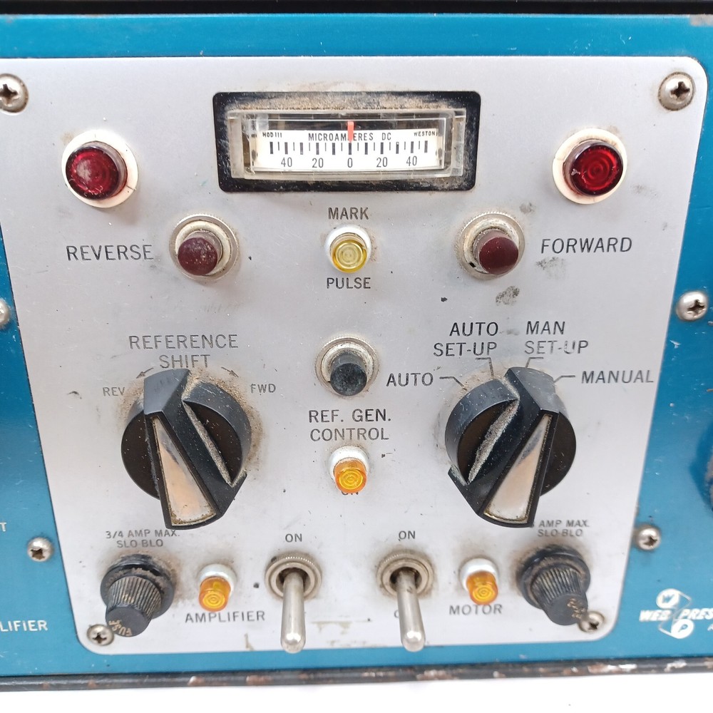 Vintage Register Control Amplifier 230-200 Web Press Engineering Amp