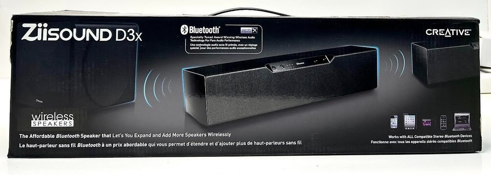 Creative ZiiSound D3x Bluetooth Wireless Speaker