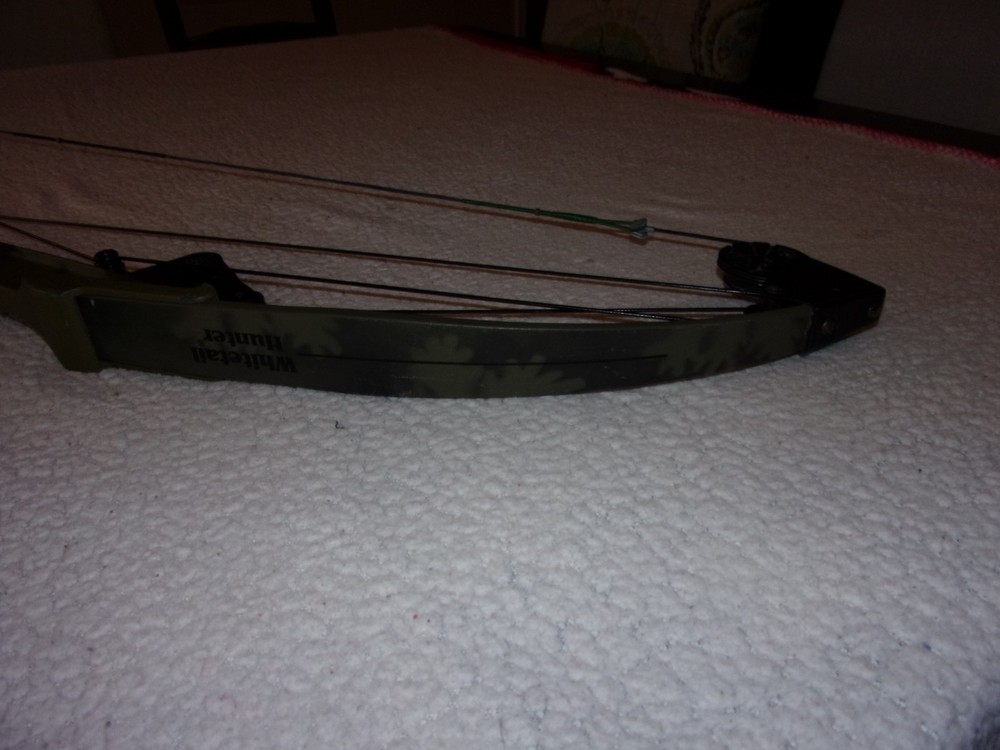 Bear Whitetail Hunter Green Camo Compound Bow