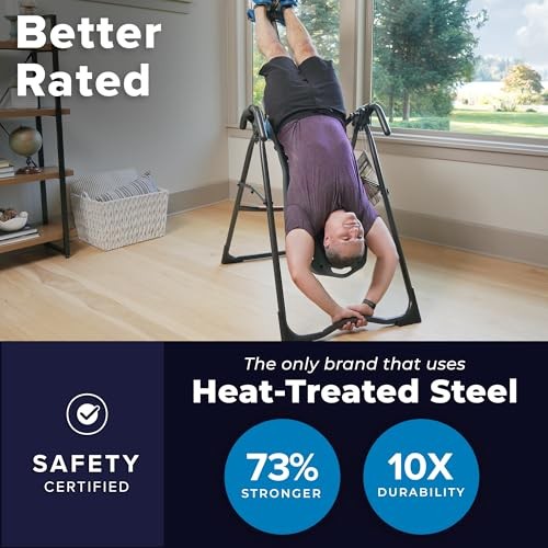 Teeter FitSpine X1 Inversion Table, Back Pain Relief Kit, - Scratch & Dent