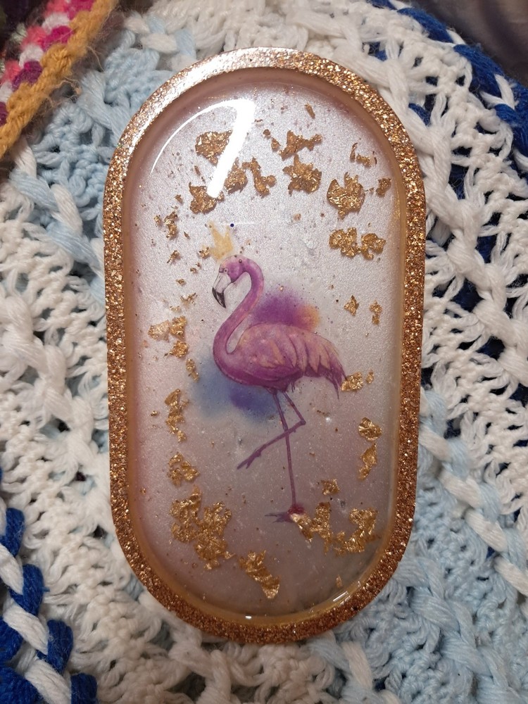 Trinket Dish Handmade Epoxy