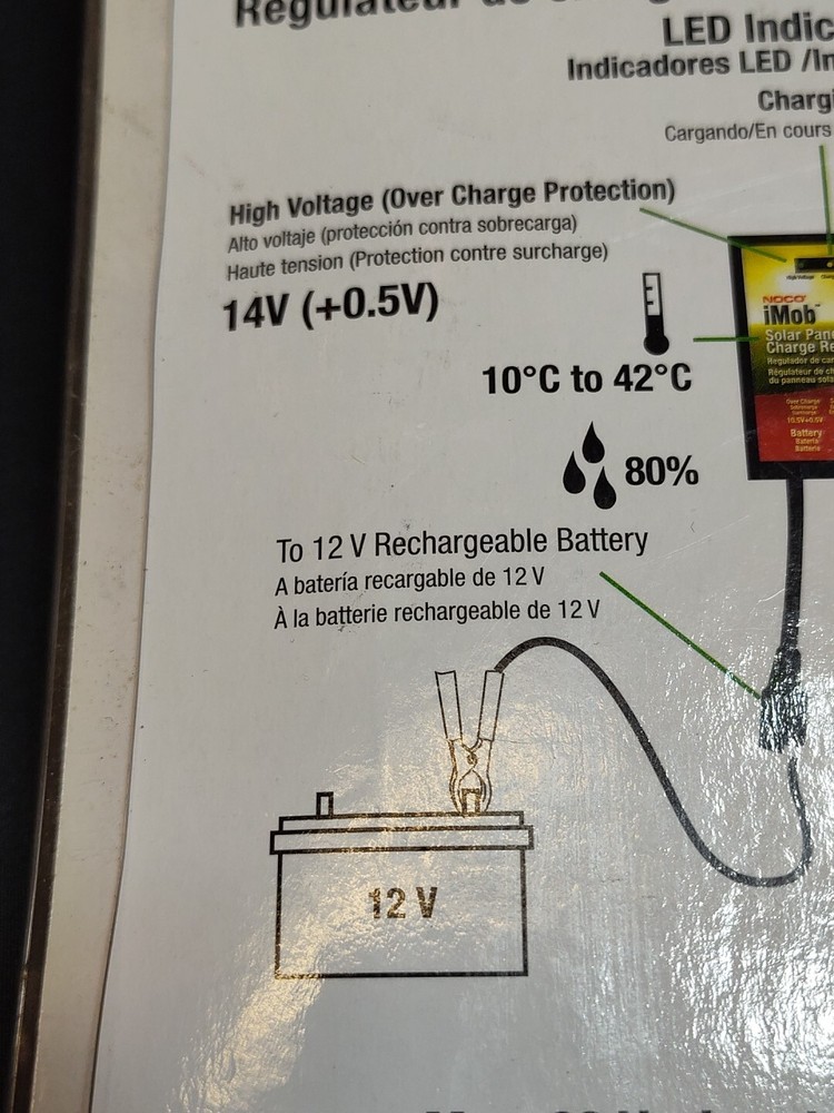 Noco iMob Solar Panel Charge Regulator