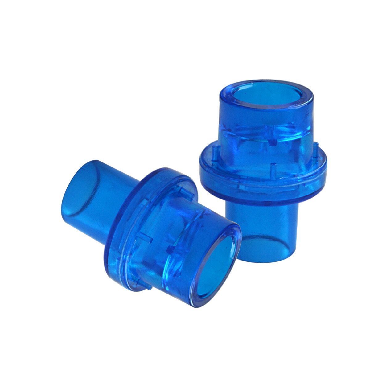 1000pcs Pocket CPR Mask Inlet One-Way Valve CPR First Aid Training 22mm 3 colors