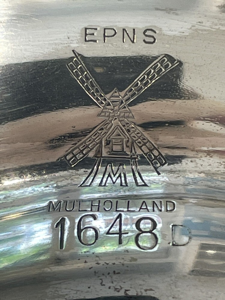 Mulholland Bros. Silver Tray