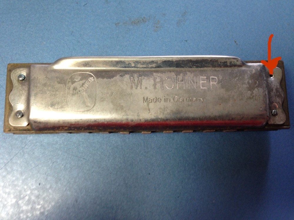 Hohner Harmonica Key Of C With Instructions And Case
