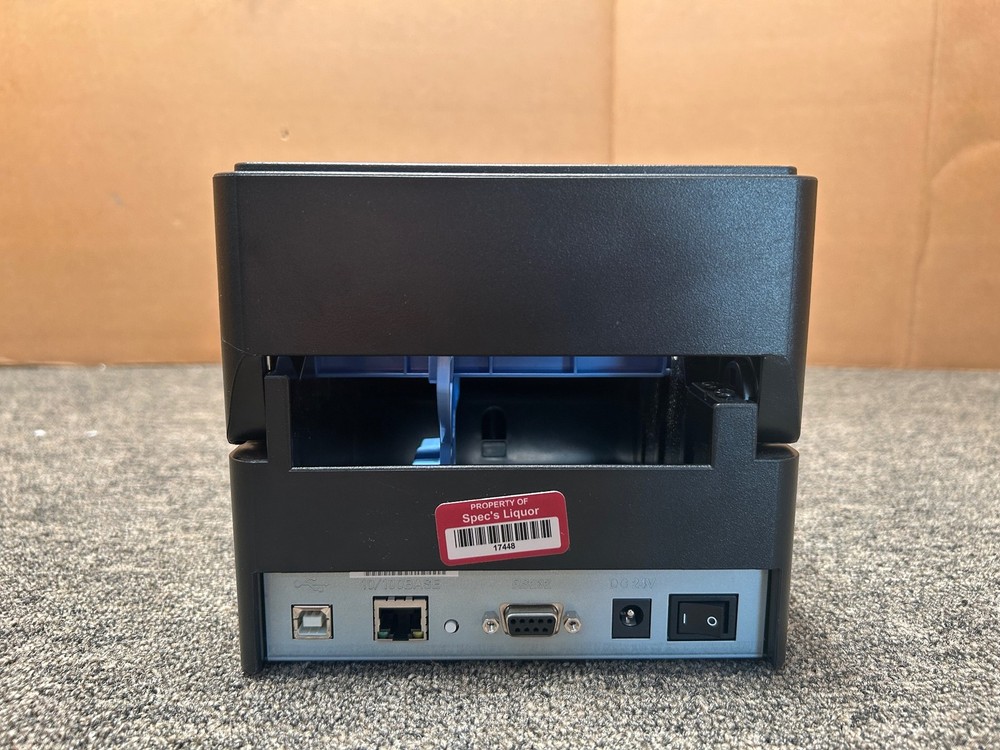 CITIZEN CL-E300 4" DIRECT THERMAL LABEL PRINTER USB SERIAL ETHERNET