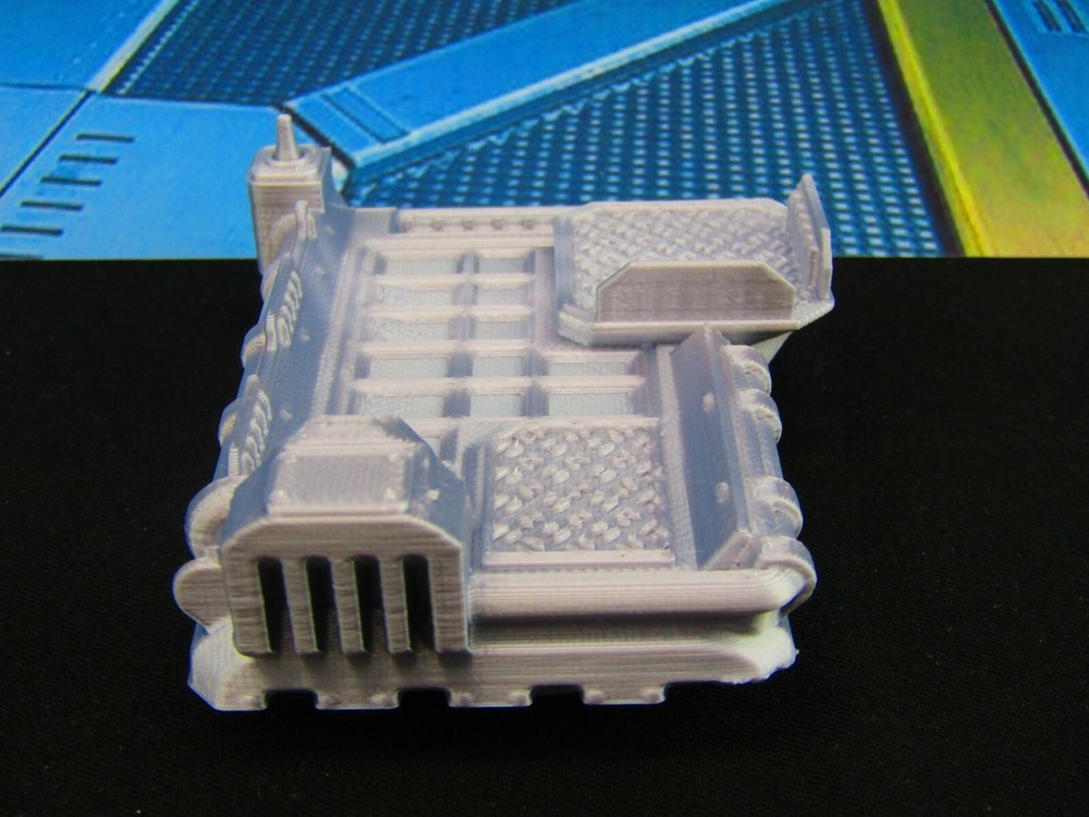 Hover Mover Mining Construction Equipment Scenery Scatter Terrain 3D Printed