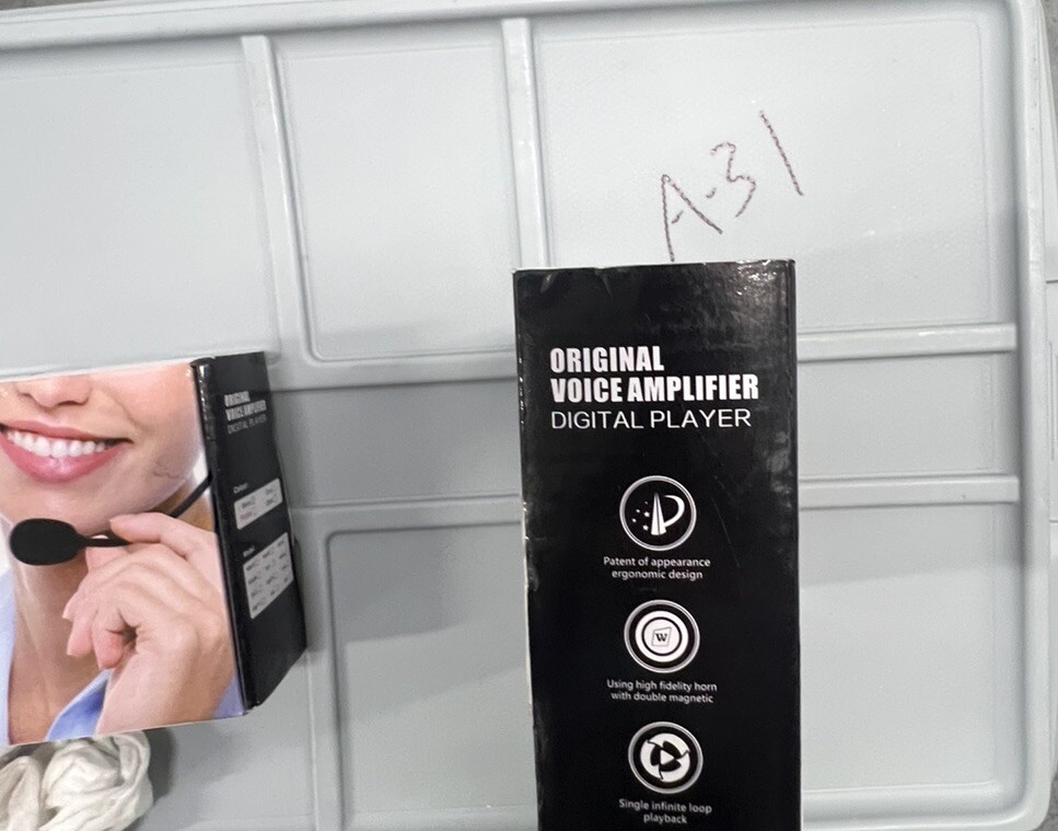 Inter Technologies Original Voice Amplifier w/ Headset Microphone Teaching New 2