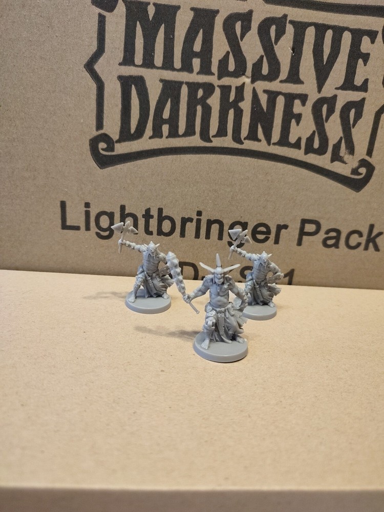 Massive Darkness Kickstarter Rare Exclusive Enforcer And 2 Minions