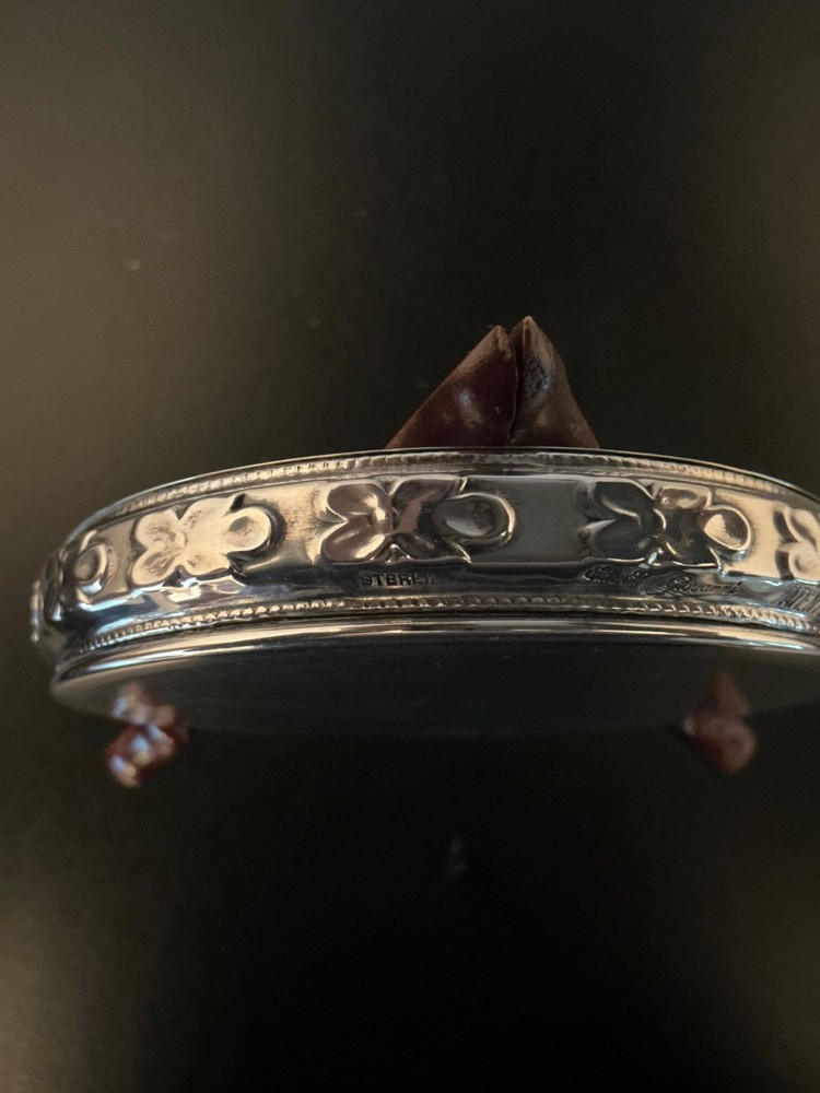 Vintage Sterling Silver Wine Coaster