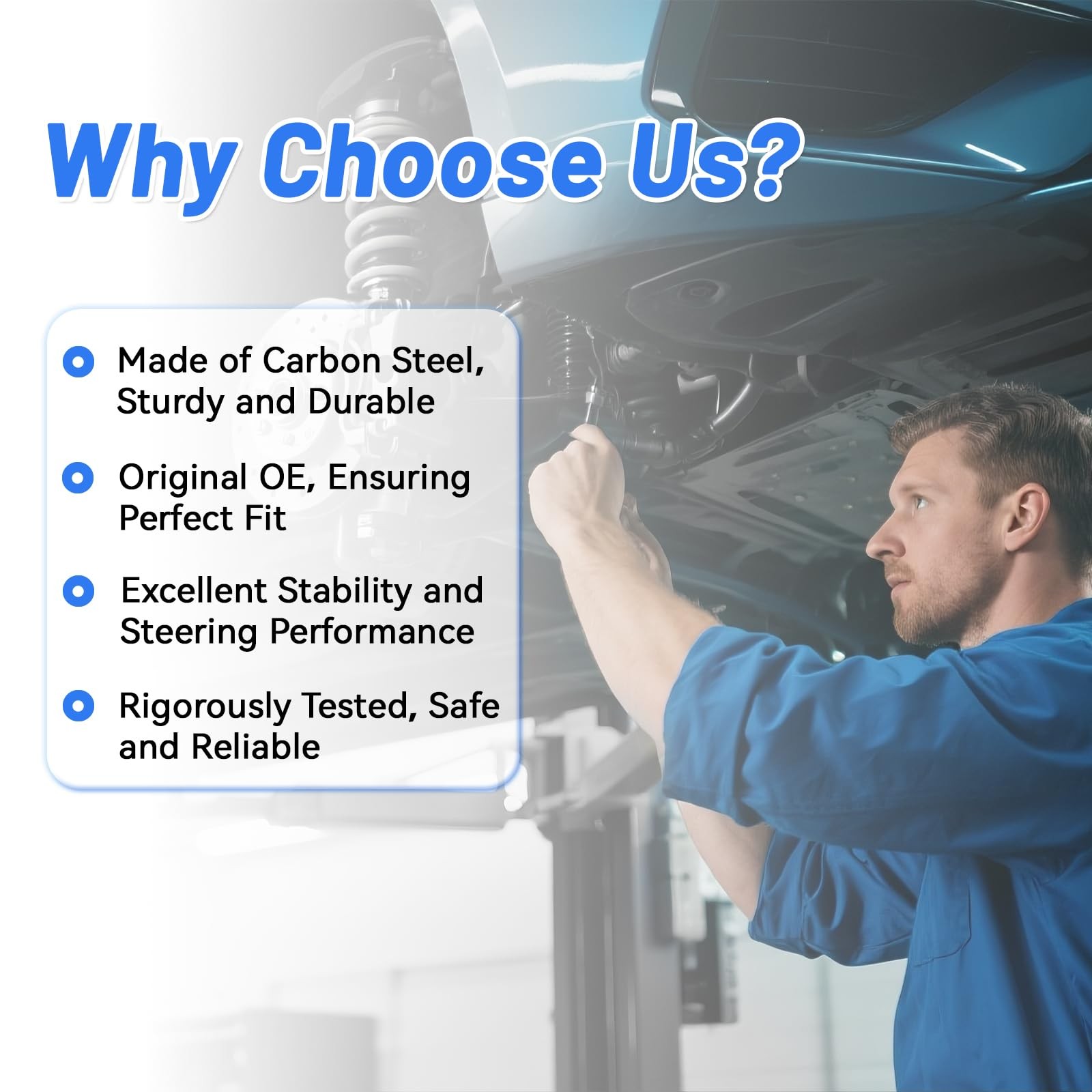 15Pcs Front End Suspension Kit for Chevy GMC C1500 C2500 Suburban Tahoe Yukon