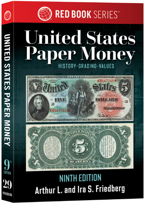 NEW!! Red Book US Paper Money  Book- 9th Edition by Arthur Friedberg