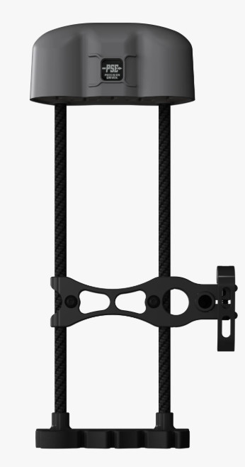 PSE 1-Piece Riser Mount Bow Quiver Charcoal New