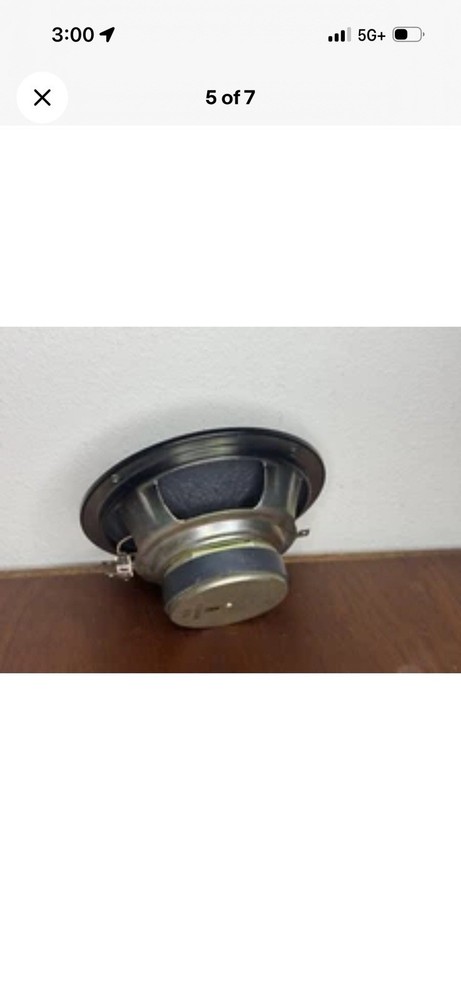Original AR 8BX 6" woofer - refoamed