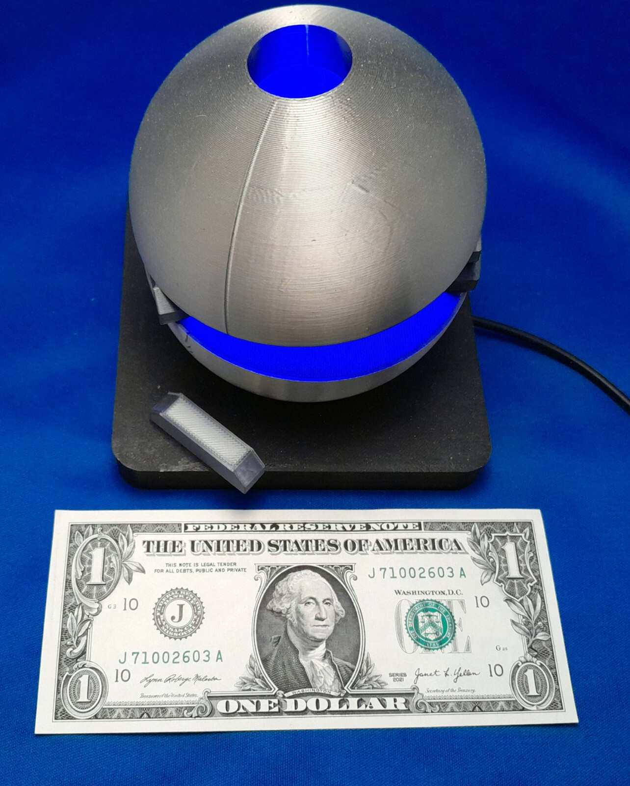 Atomic "Demon Core" Accent Lamp - Atom Age Experiment