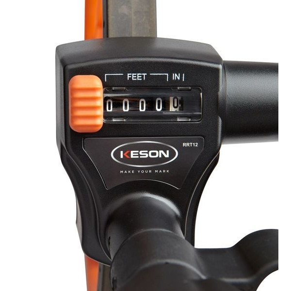 Keson Rrt12 Measuring Wheel,Spoke,3 Ft Circ,Ft./In.