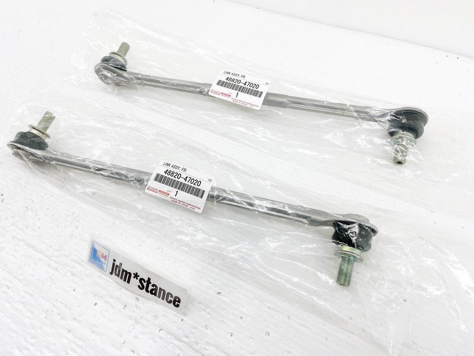 Toyota Genuine Front Stabilizer Sway Bar Link Set of 2 OEM CT200h Prius ZVW30