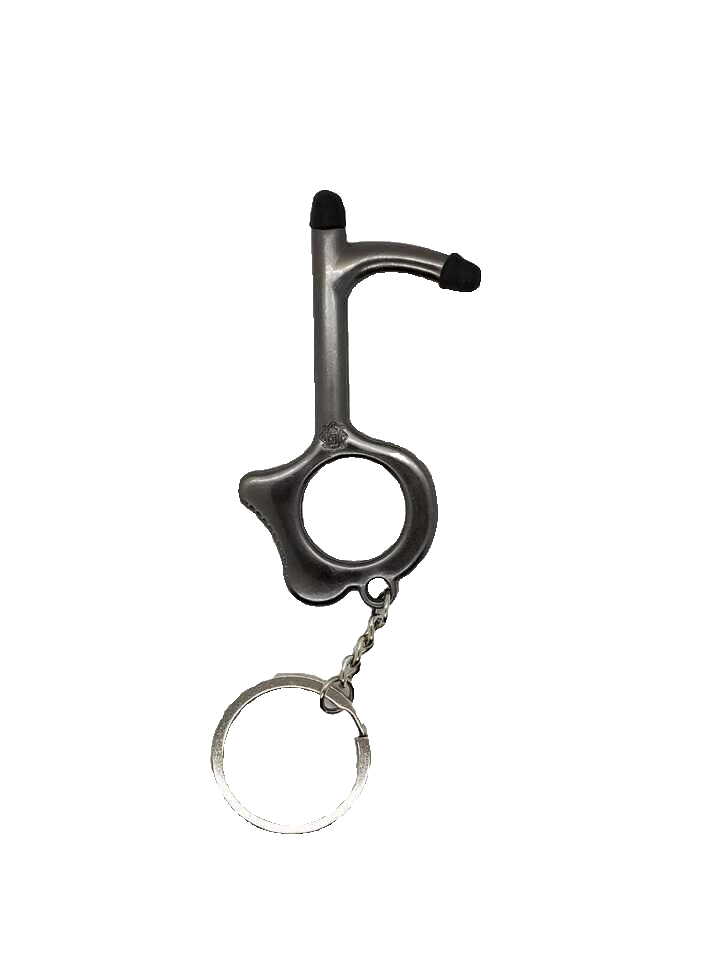 Touchless Tool Elevator Button Key AntimicrobialAlloy Hand Door Opener