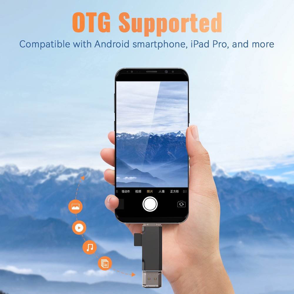 Card Reader USB 3.0 Type C Micro SD TF OTG Memory Adapter Laptop Computer