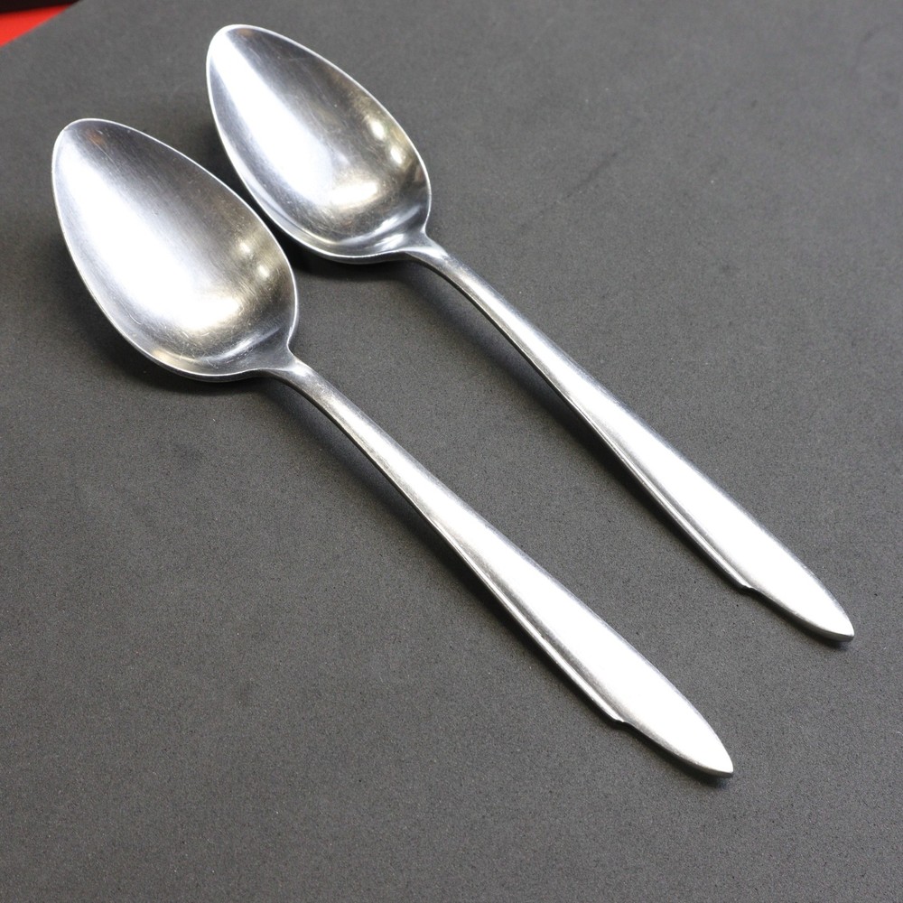 Eldan ELD 32 Stainless Flatware 2 Solid Serving Spoons Stainless Steel Japan