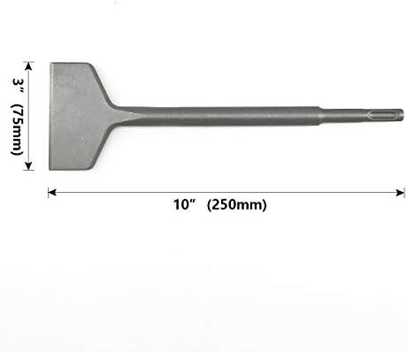 Tile Thinset Scaling Chisel SDS Plus Scraper Wall Floor Demolition Tool