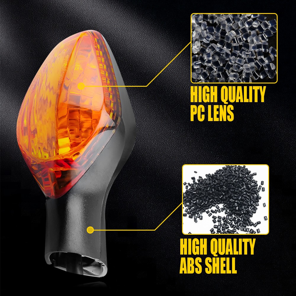 Front/Rear Turn Signal Indicators Lights For Honda CBR500R 13-18 Super Bright