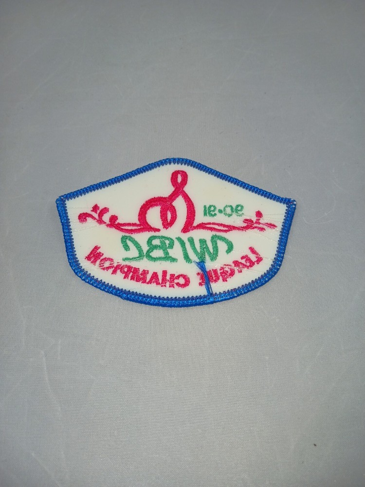 WIBC 90-91 League Champion Patch