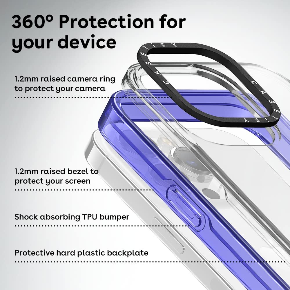 CASETiFY Compact iPhone 14 Pro Case 2X Military Grade Drop Tested 4ft Drop