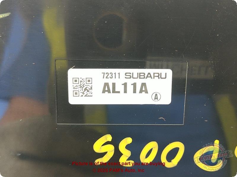Used A/C Selector Switch fits: 2015 Subaru Legacy automatic temperature control