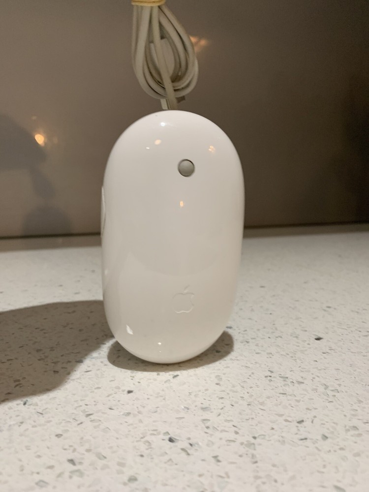 GENUINE APPLE WIRED USB OPTICAL MIGHTY MOUSE A1152 EMC 2058